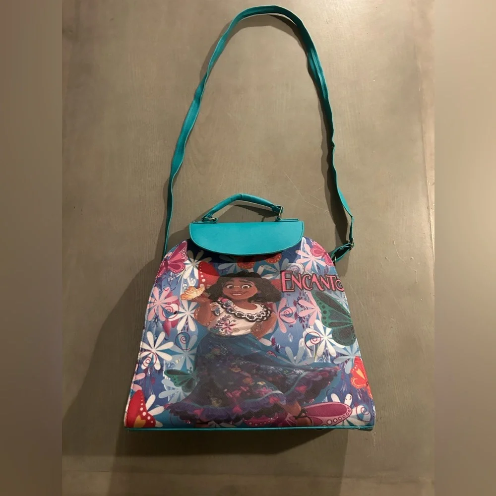 Okpta Mirabel Backpack/ Purse/ Handbag‎ With Disney Encanto Character.